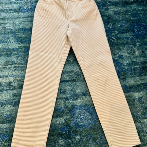 Banana Republic Sloan Fit Pinstripe Pants | 2P Petite Slim Ankle Business - Picture 4 of 10